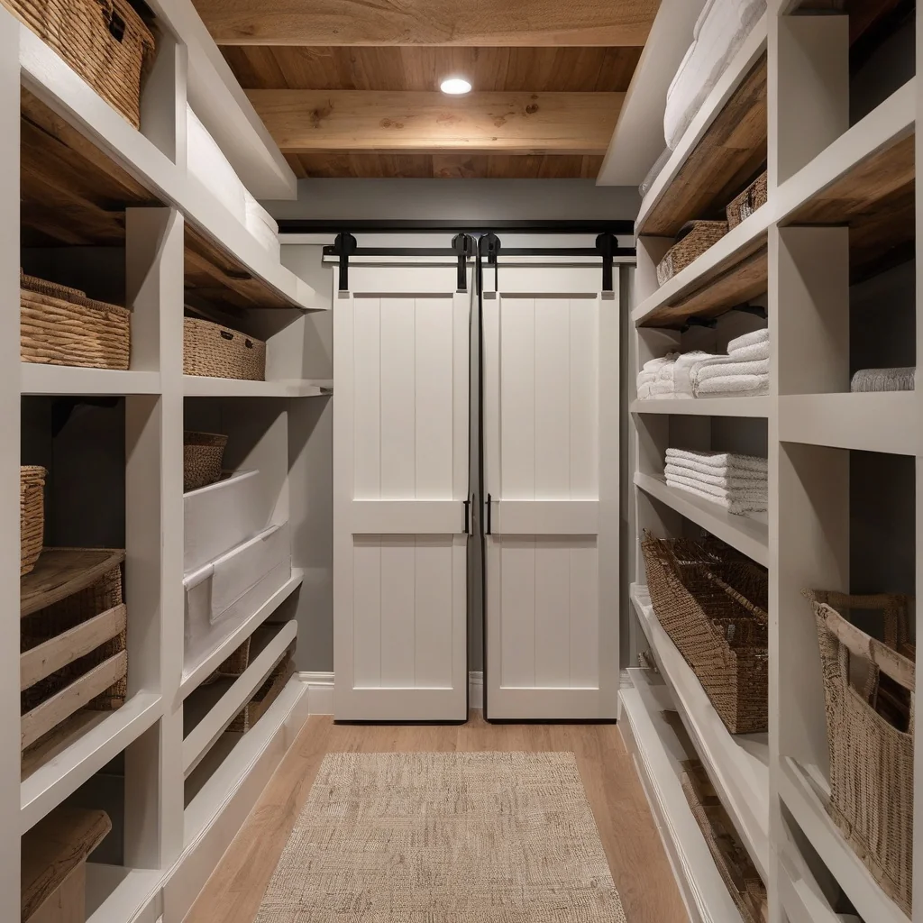 pantry renovation area prepared for storage installation