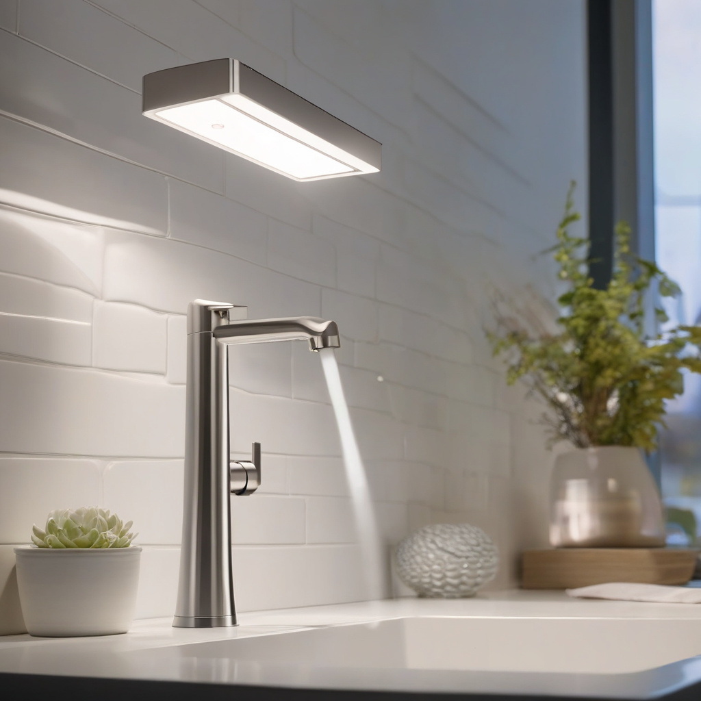 Mixing metal finishes in modern kitchen