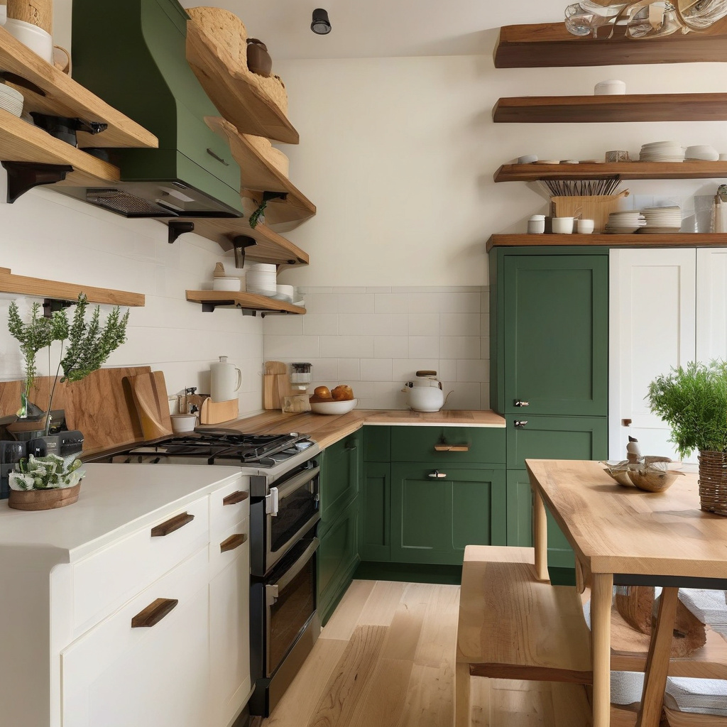 Two-tone kitchen cabinets