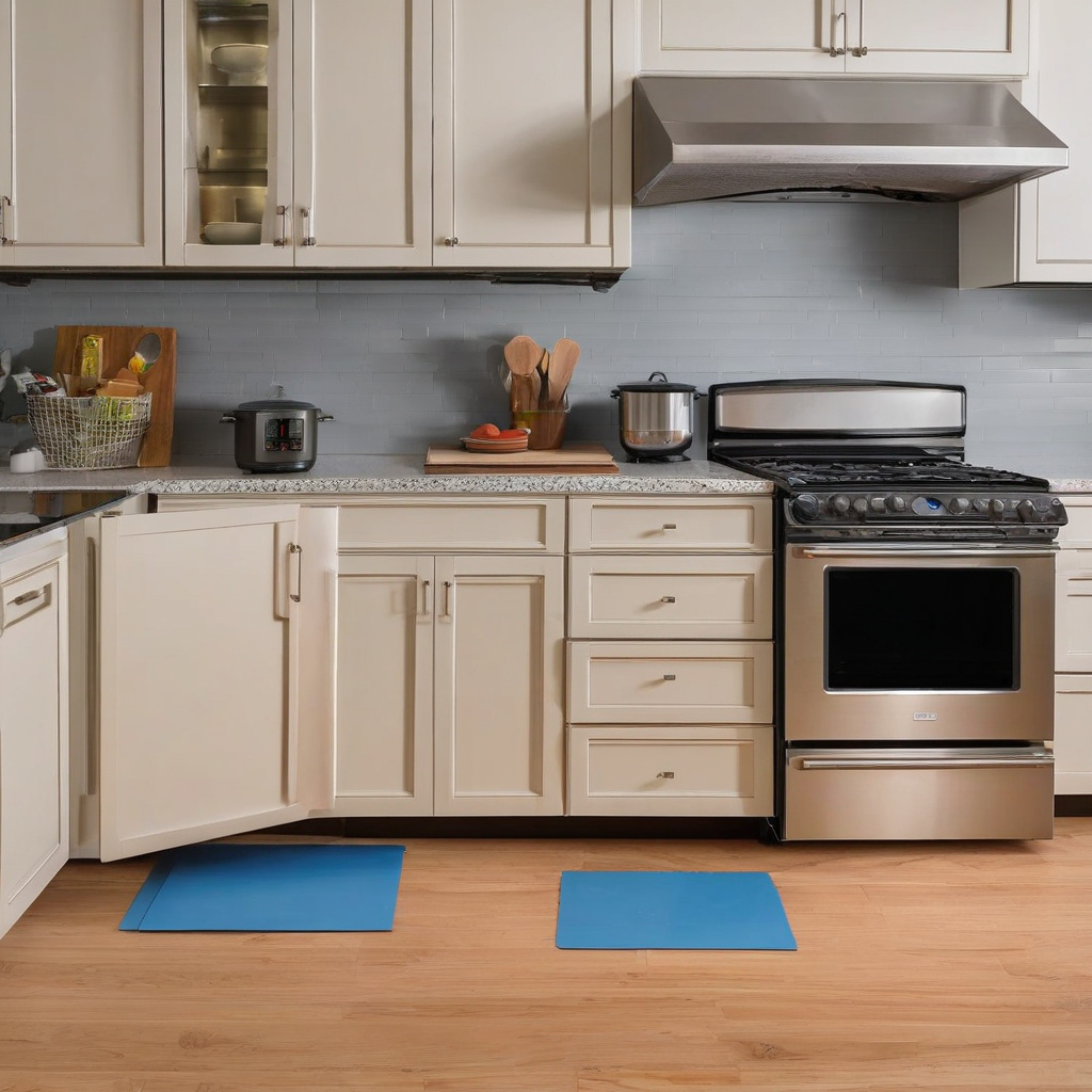 Soundproof panel installation in kitchens