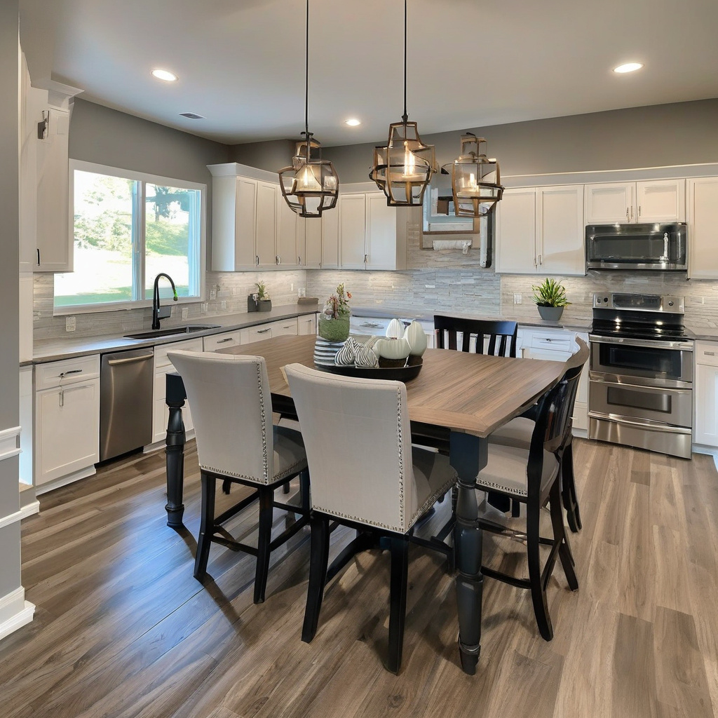 Comparing cost and materials in kitchen dining remodel choices