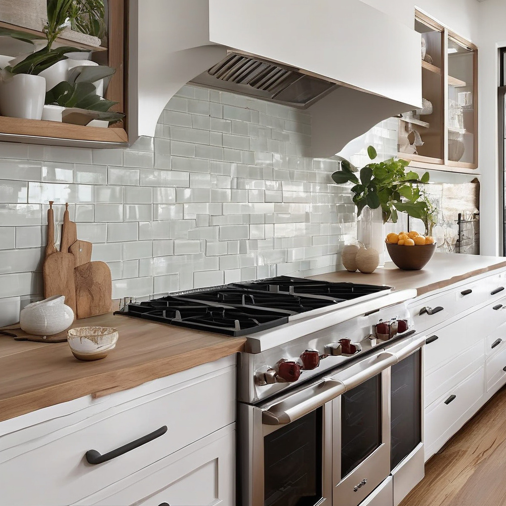 stylish kitchen backsplash