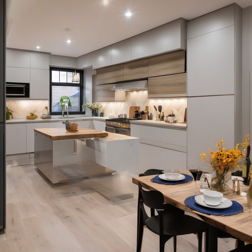 balanced kitchen lighting layout