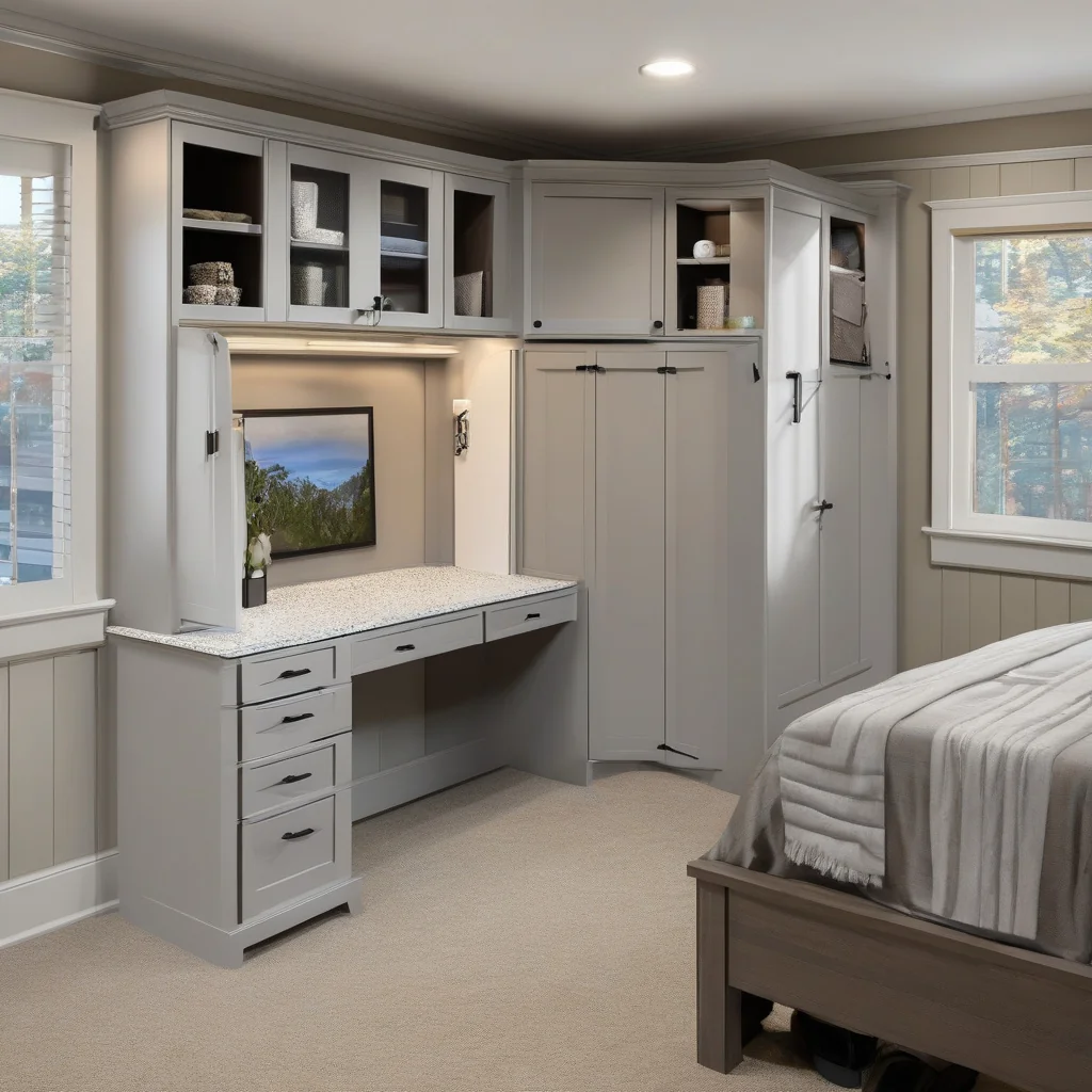 Interior room ready for detailed cabinet layout review