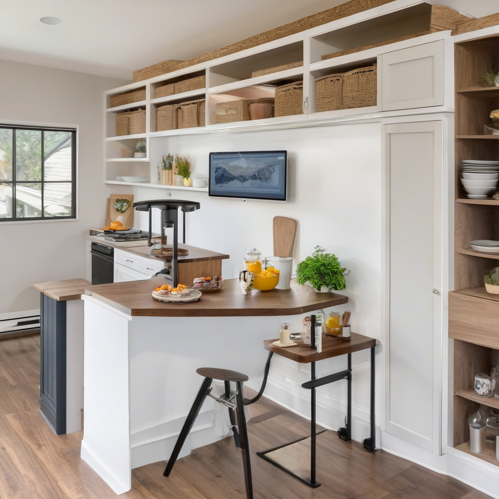 Transitional kitchen space in a Los Angeles home Transitional kitchen space in a Los Angeles home