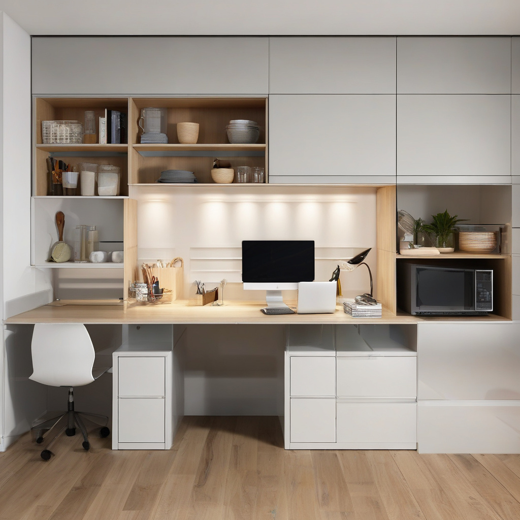 Energy-efficient kitchen design with modern fixtures Energy-efficient kitchen design with modern fixtures