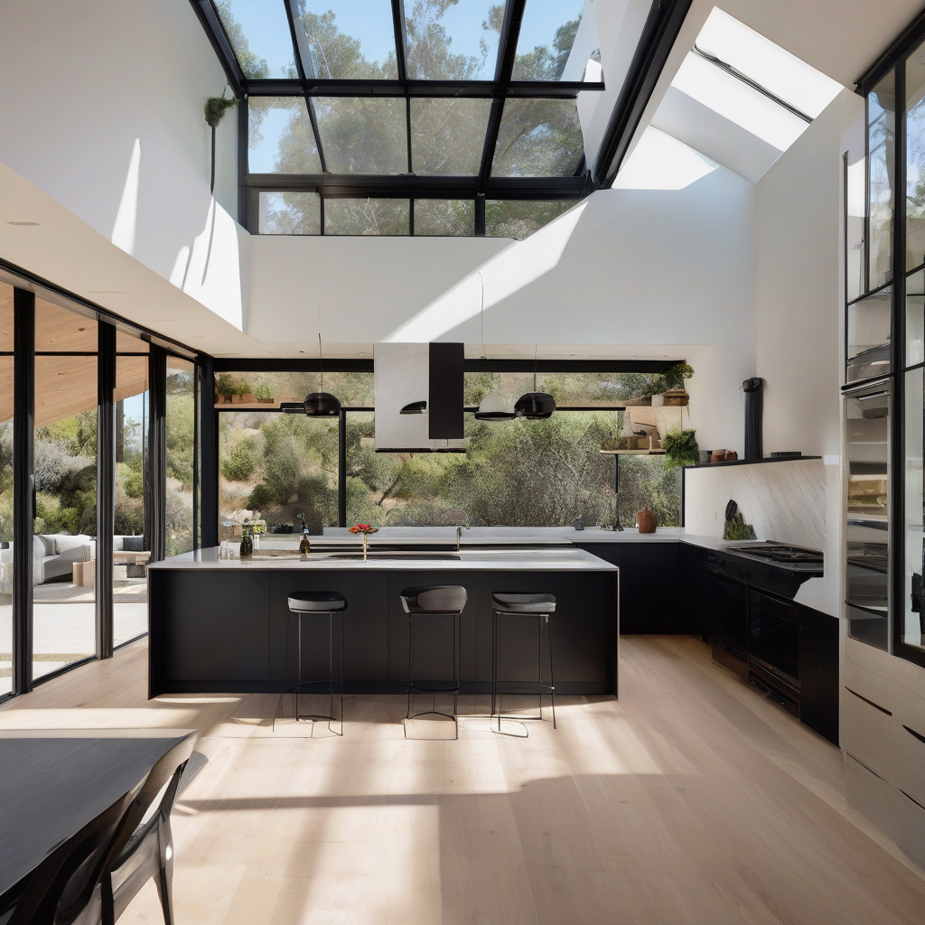 Innovative kitchen layout planning