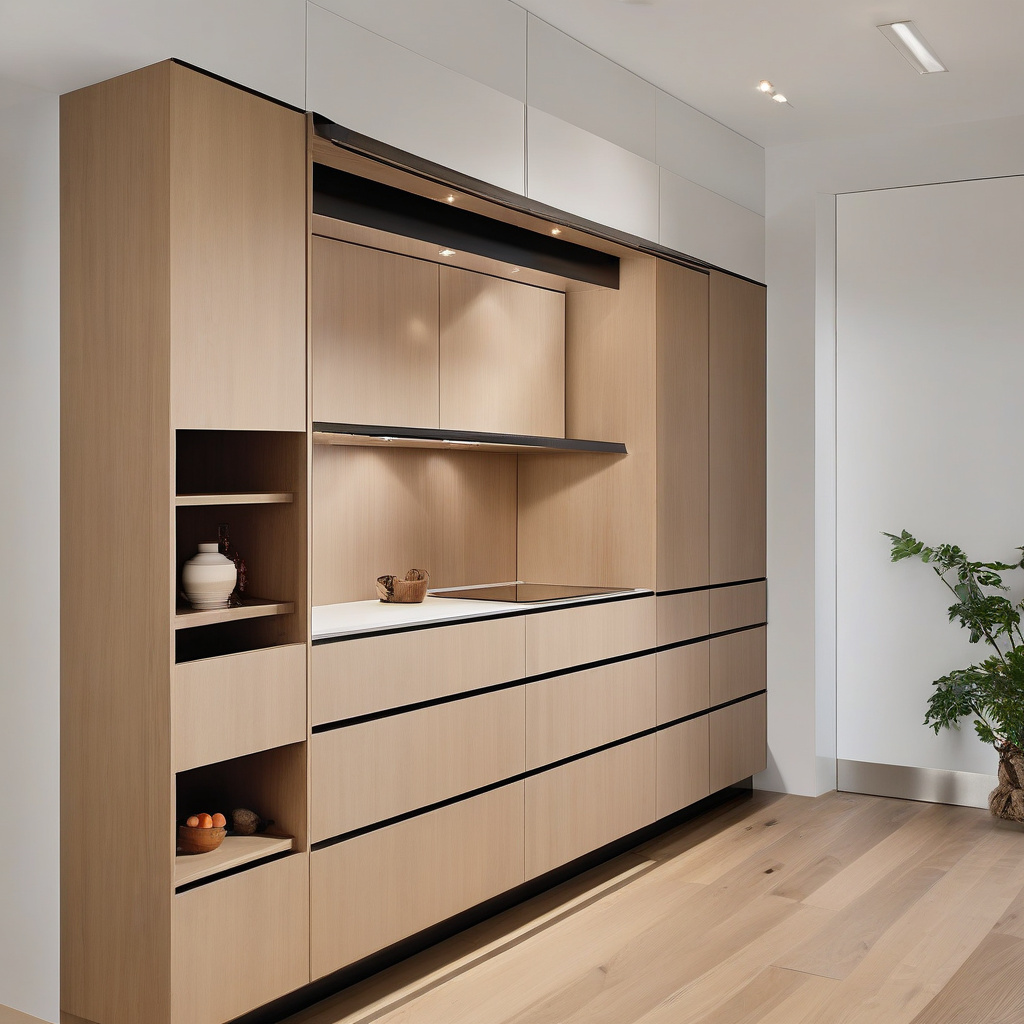 Architectural kitchen layout design