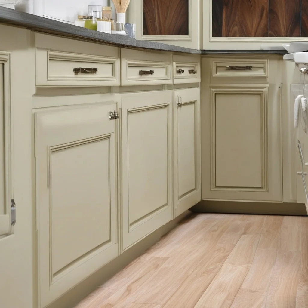 kitchen interior staged for long-wearing paint selection freshly finished kitchen surfaces prepared for durable coating