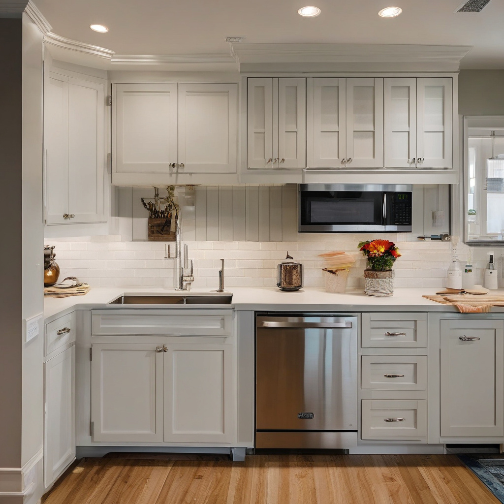 Height-adjustable kitchen counter