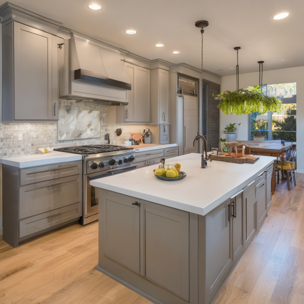 Modern kitchen renovation