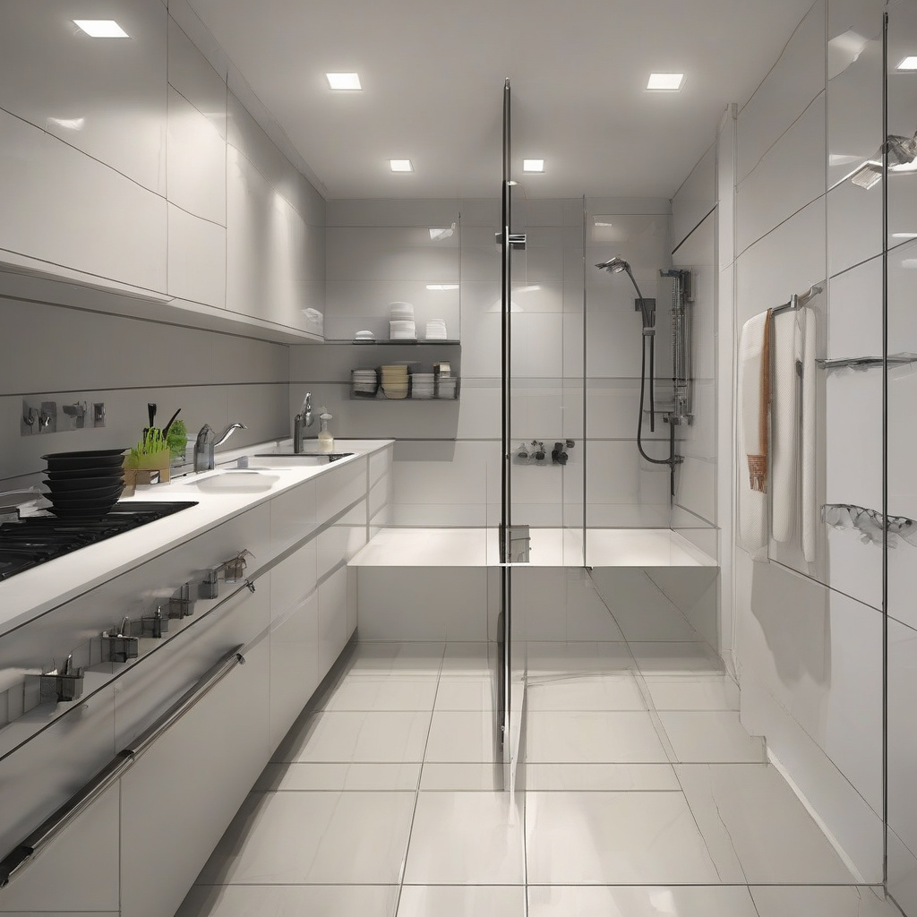 Kitchen remodeling under construction