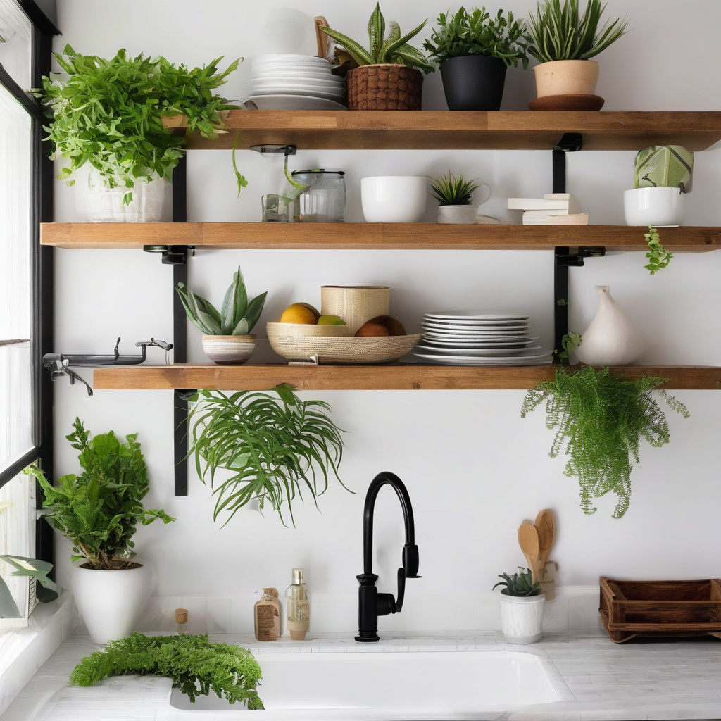 outdoor kitchen scene