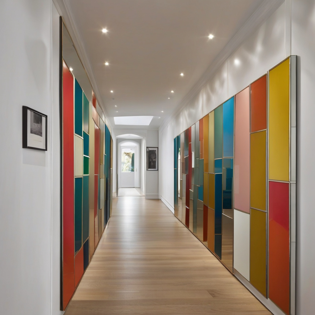 balanced color choice in LA room