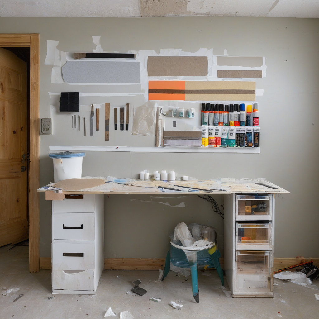 DIY wall preparation project DIY wall preparation project