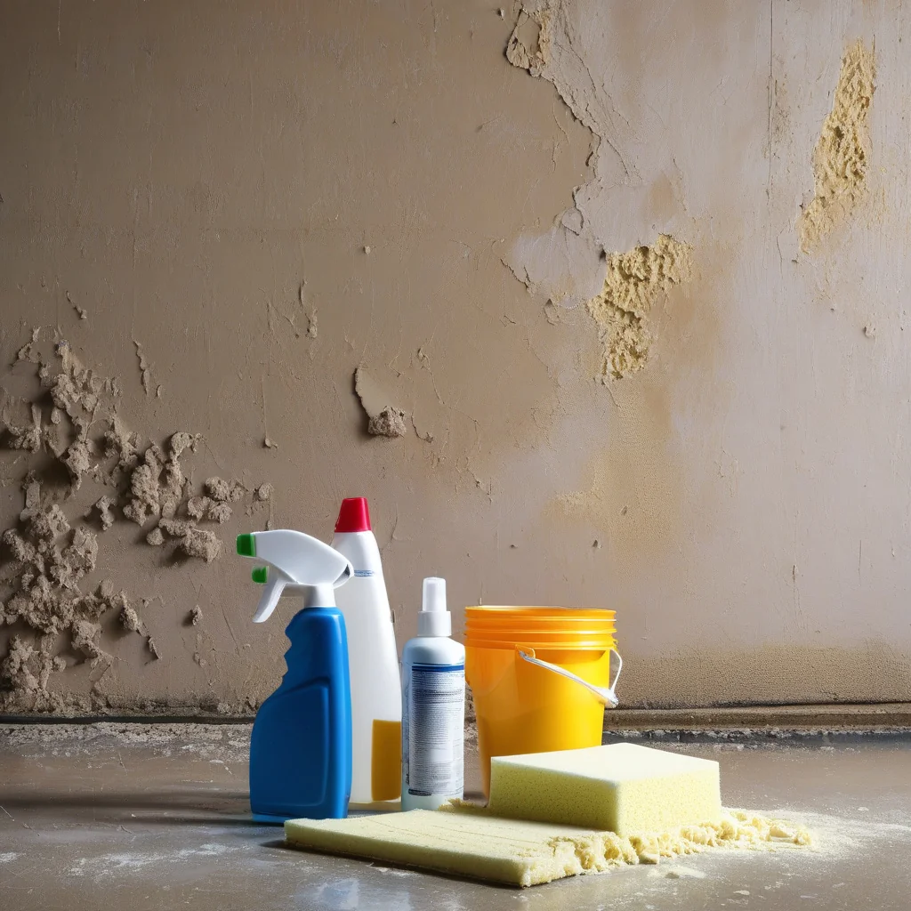 Prepared interior wall inspected before finish painting