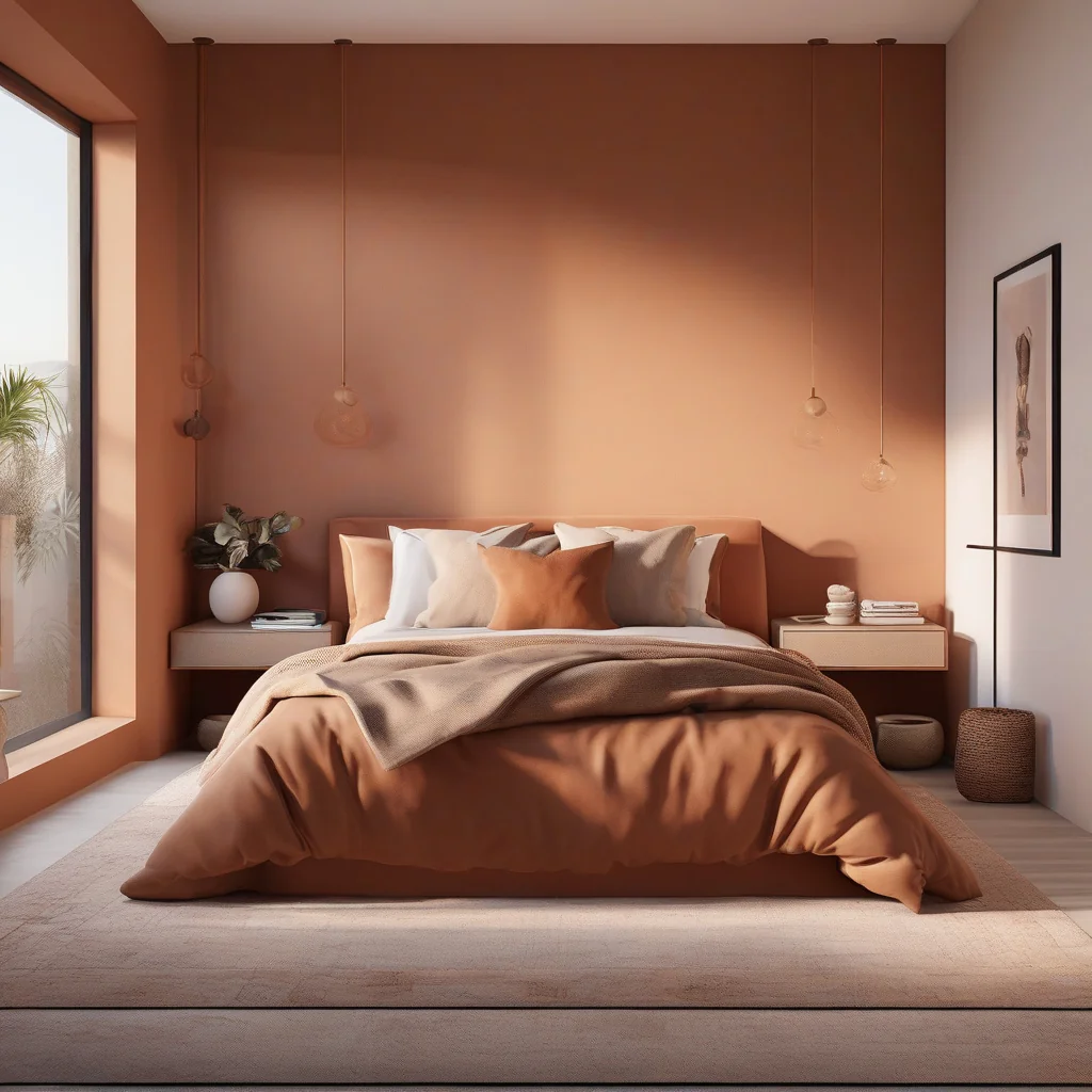 Wood panel accent wall with vertical texture