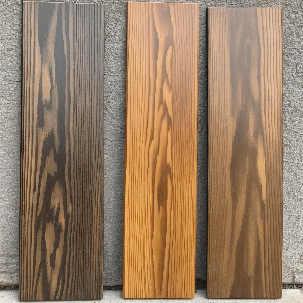 Finished wooden deck Finished wooden deck