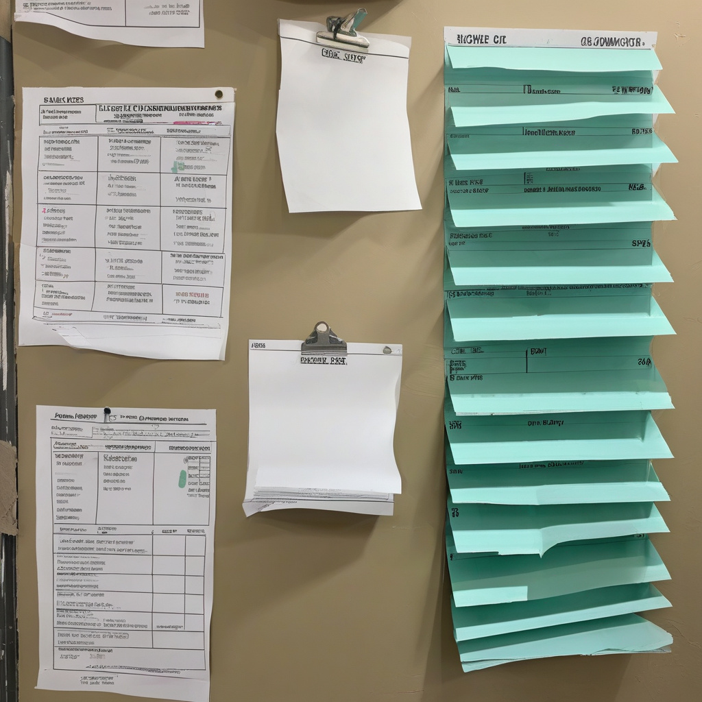 Condo painting logistical planning