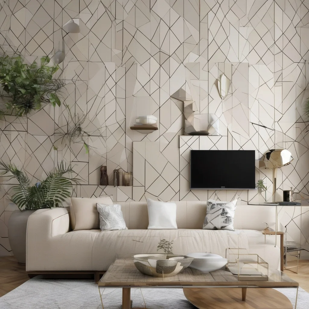 Finished interior showing coordinated wall color and furnishings