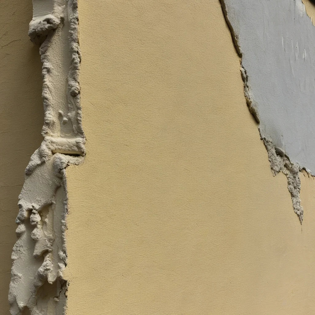 Prepared exterior surface ready for primer and coating