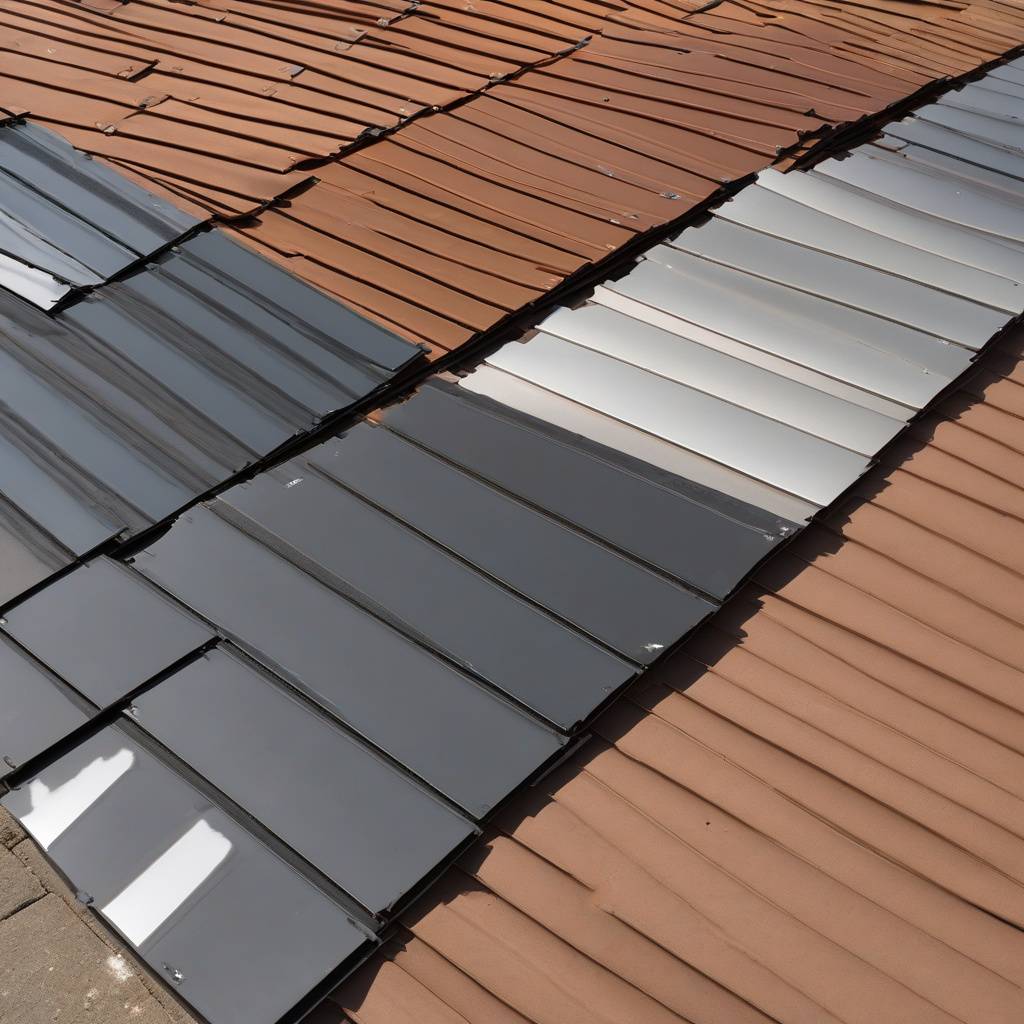 modern shingle roofing in sunny neighborhood