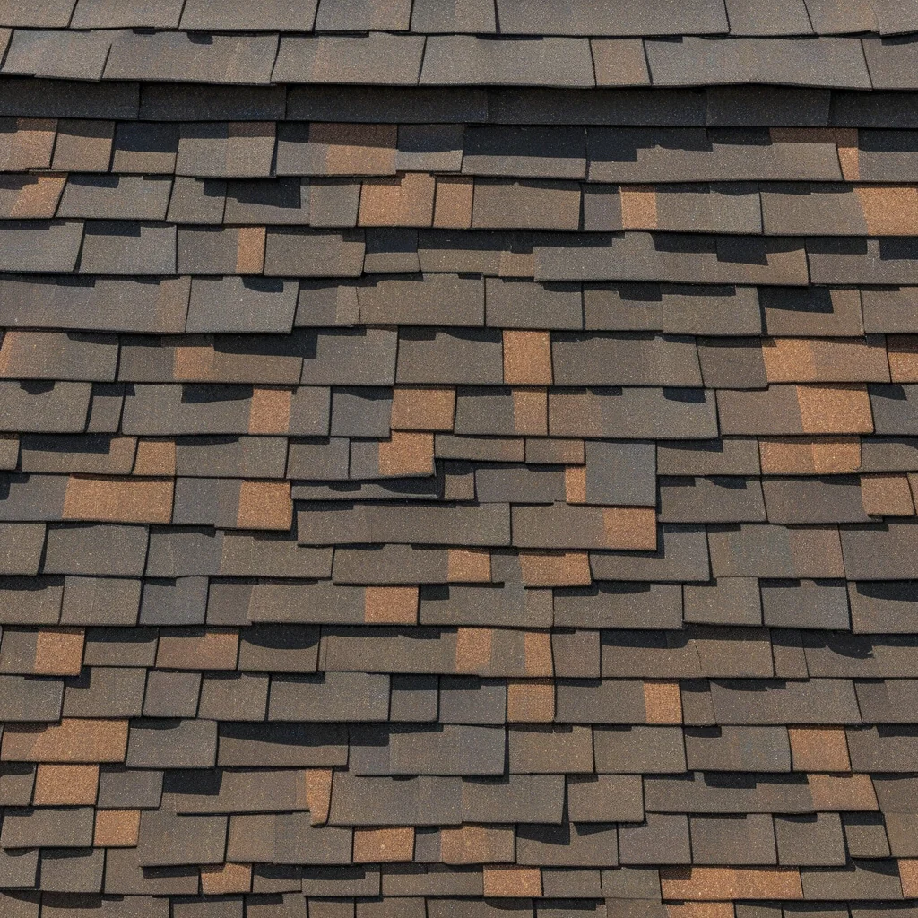 The roofing decision should follow an inspection of the complete assembly Residential roof inspected to compare repair and replacement options