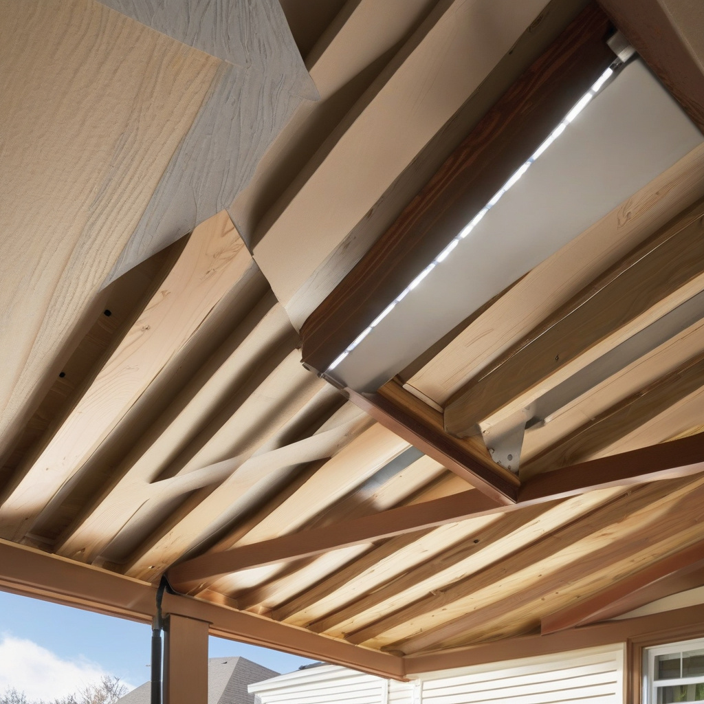 Professional reviewing a roofing project