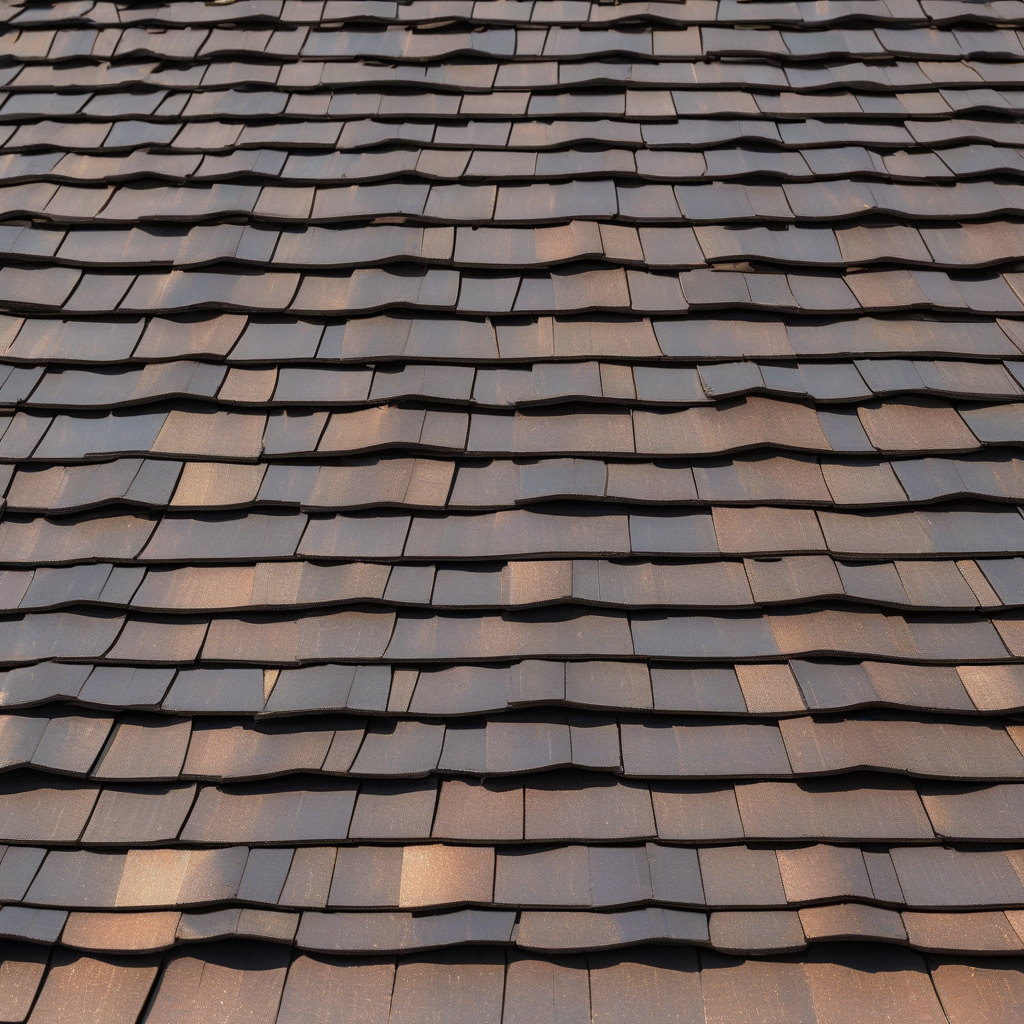 Team working on roof installation Team working on roof installation