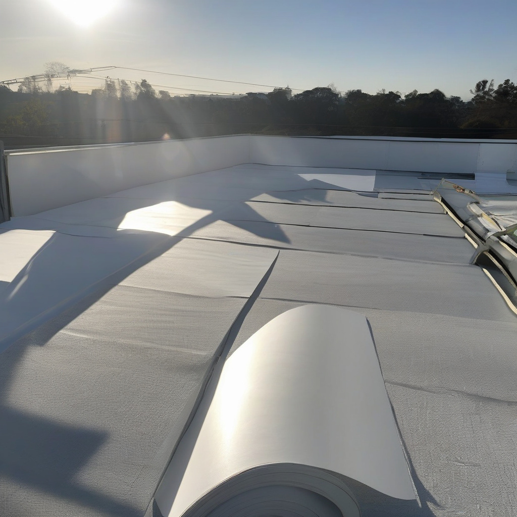 PVC roof on Los Angeles home