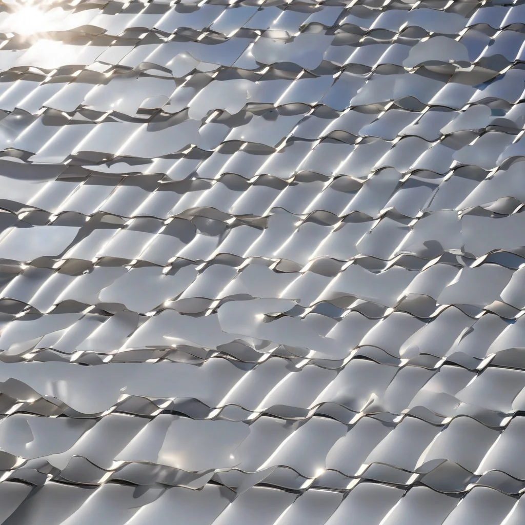 Cool roof samples including shingles tiles metal and membrane