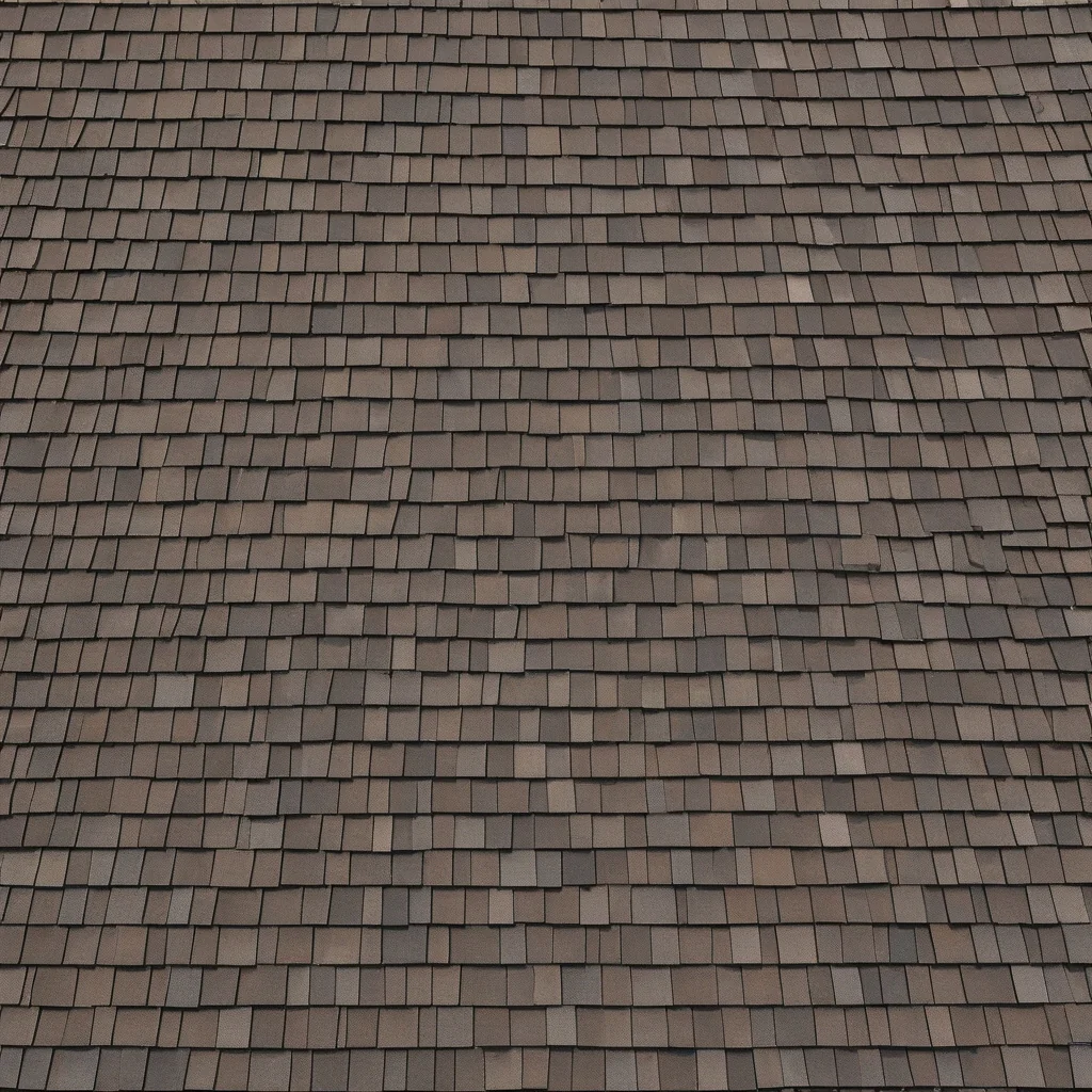 Completed asphalt shingle roof on a Southern California home