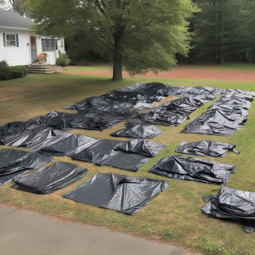 driveway protection during renovation