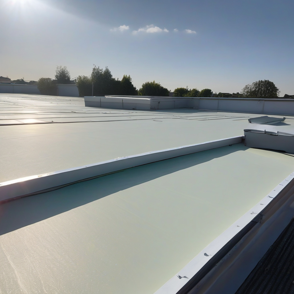 Roof coating application process