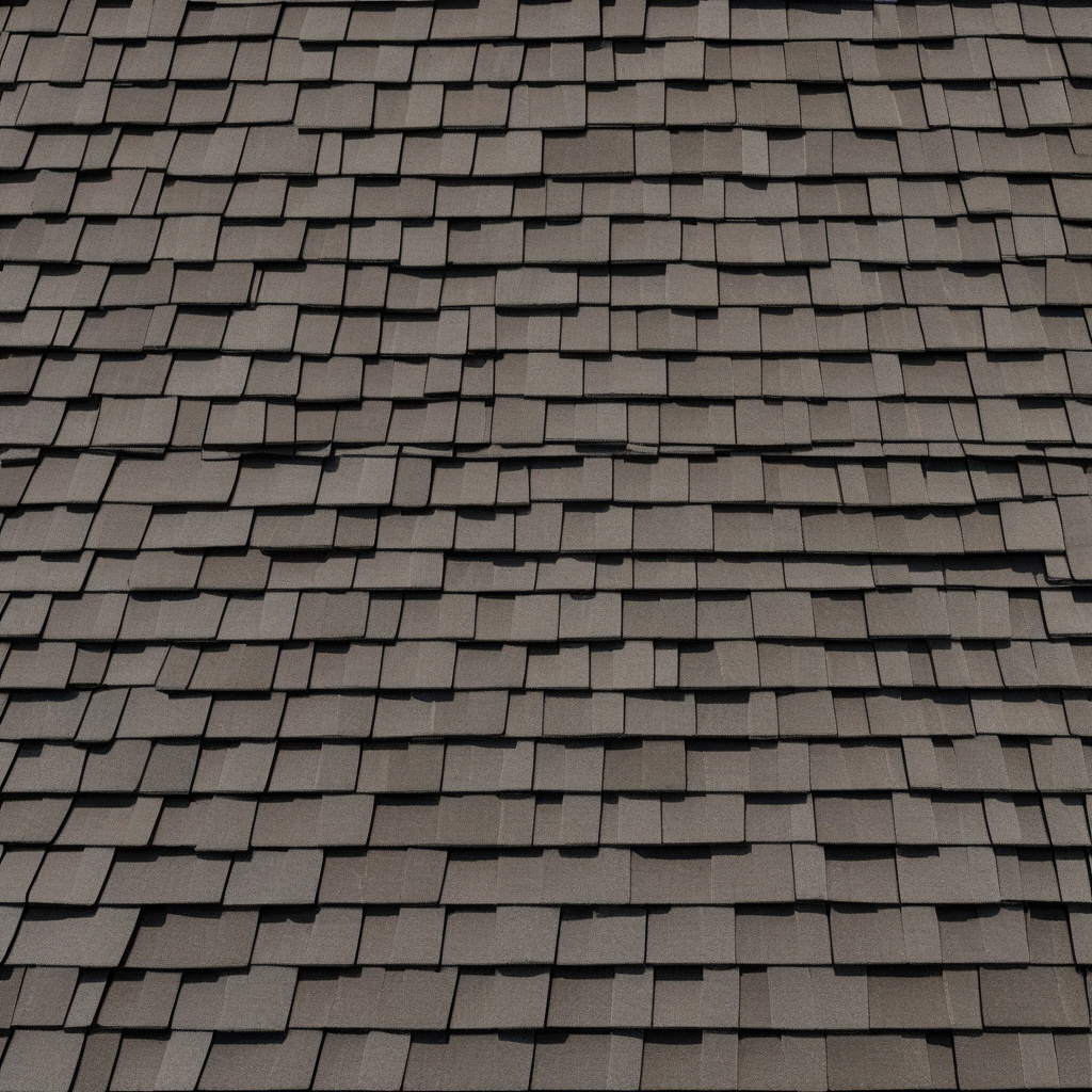 Layered shingles during installation