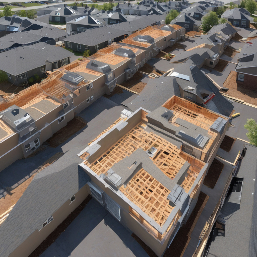 Renovated rooftop view Renovated rooftop view