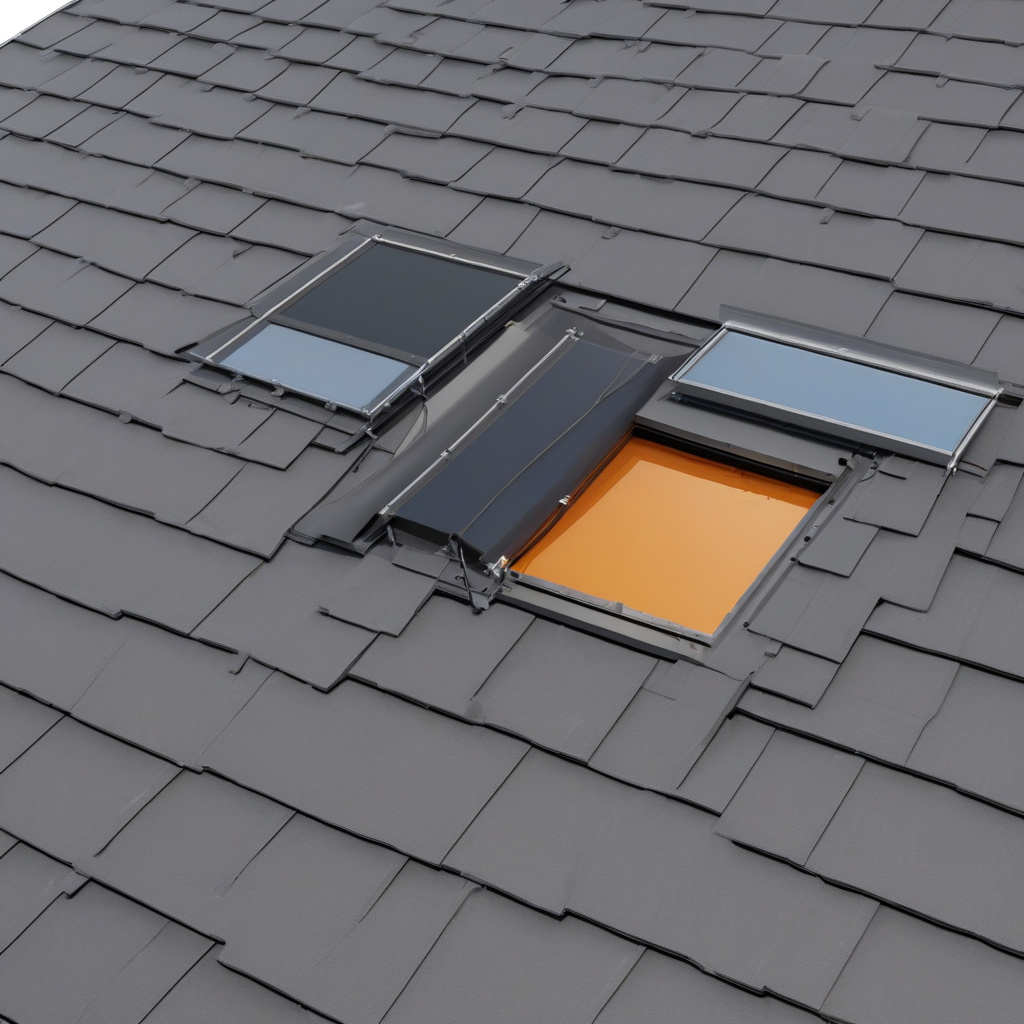 completed solar roof renovation completed solar roof renovation