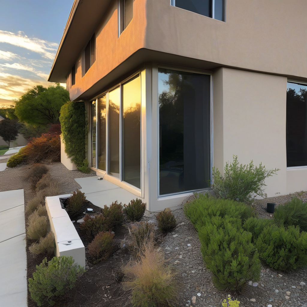 completed window renovation project