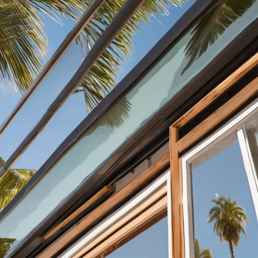 Replacement window being installed into a prepared wall opening