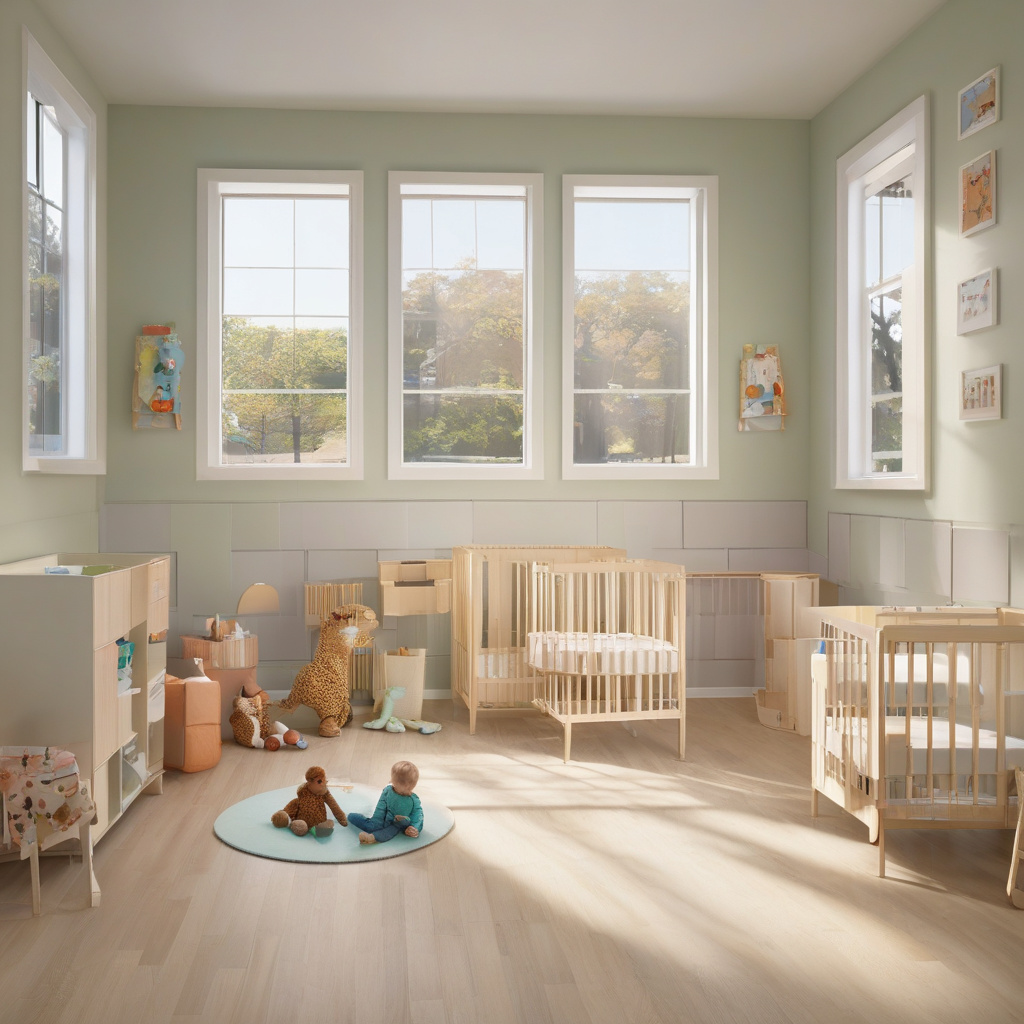 Safe window design in Southern California home