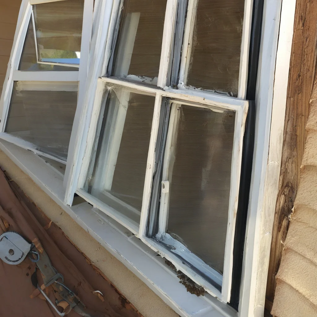 Dark frame performance depends on material finish and exposure Dark window frames exposed to strong Southern California sunlight