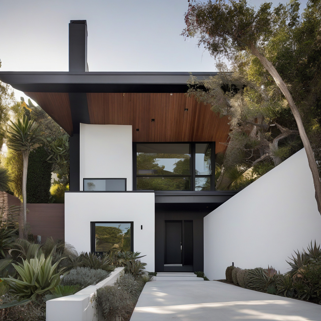 black-frame windows showcasing outdoor-indoor access