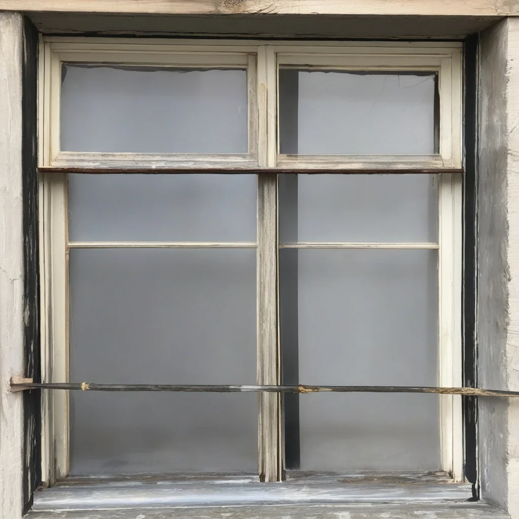 Bay window frames prepared for installation in a residential wall