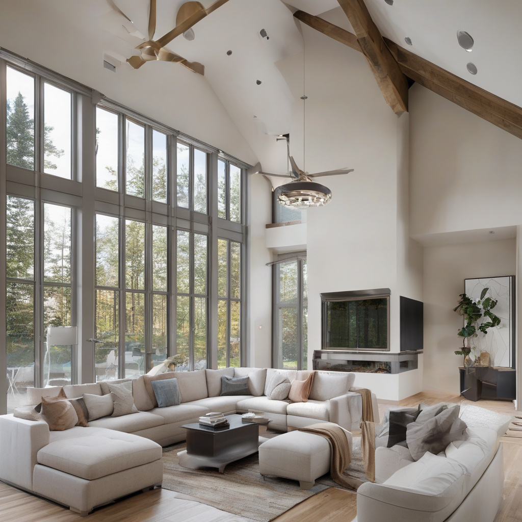 Home renovation in Los Angeles featuring modern windows