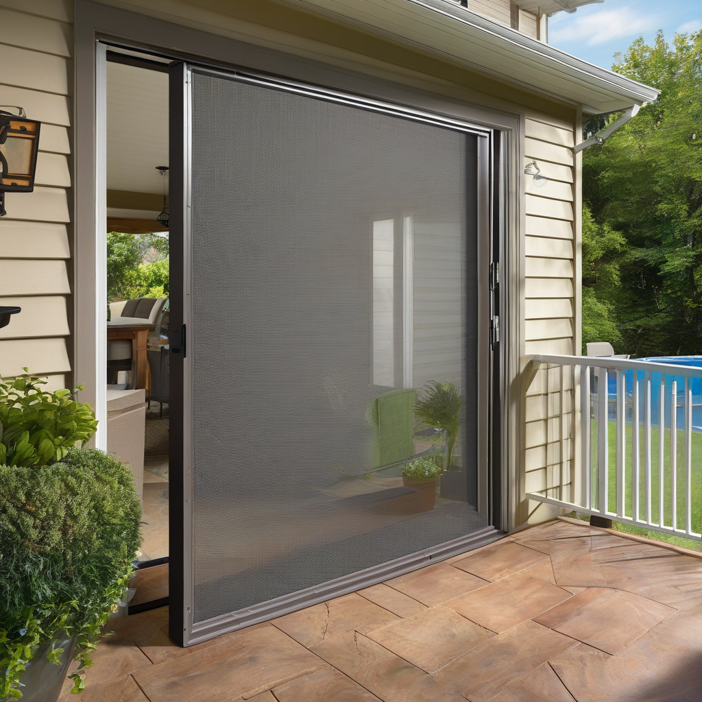 Aluminium window screens