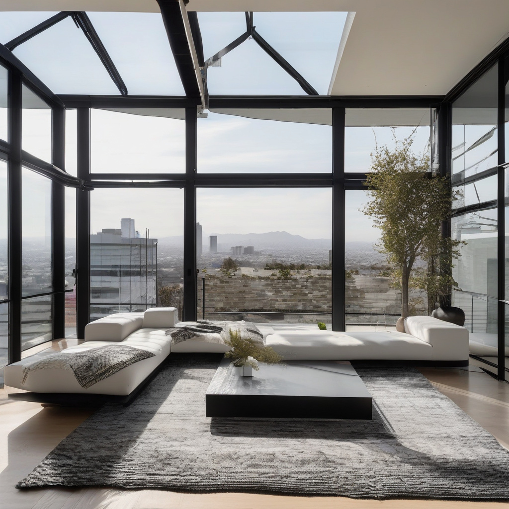 real renovation project with black frames