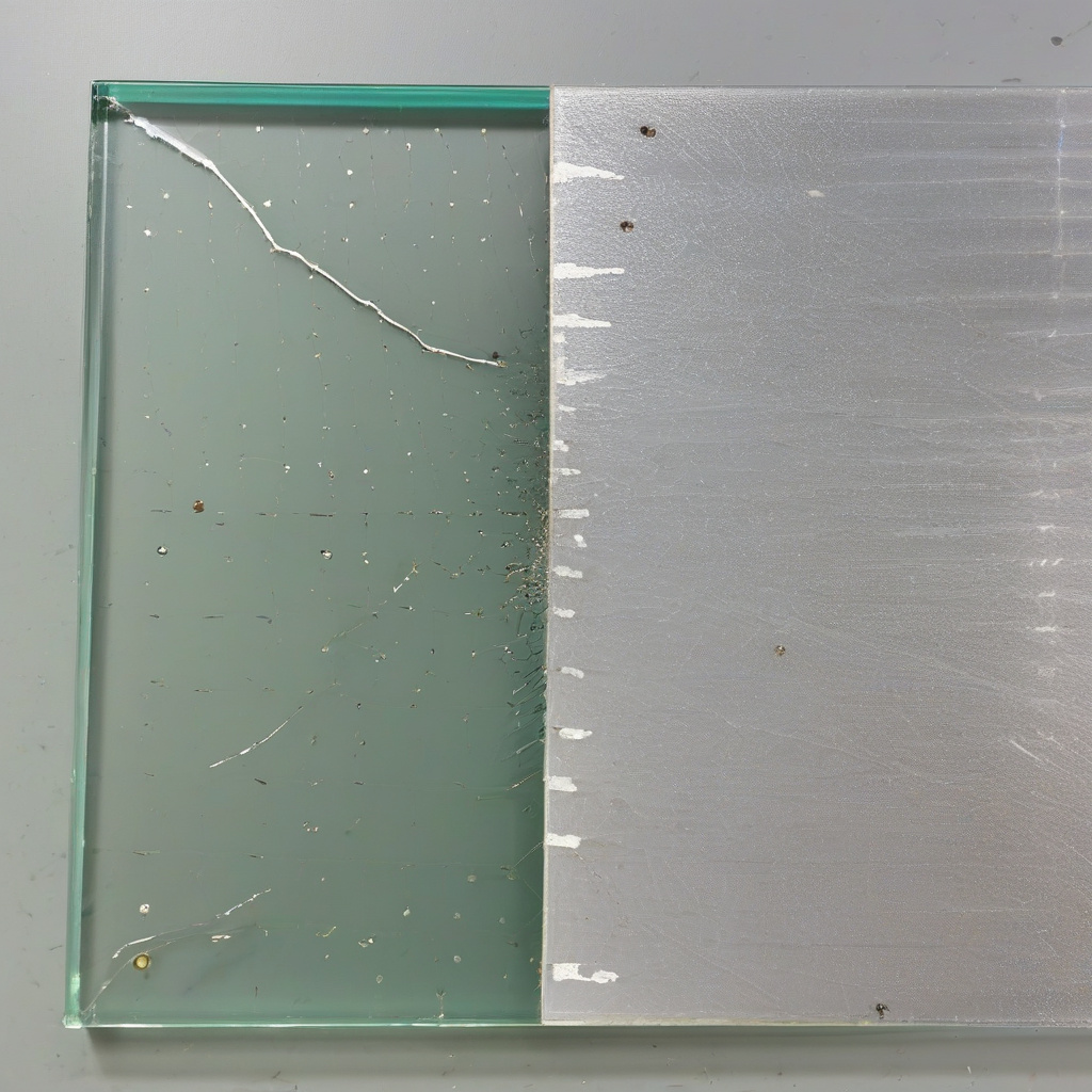 Homeowner inspecting new windows