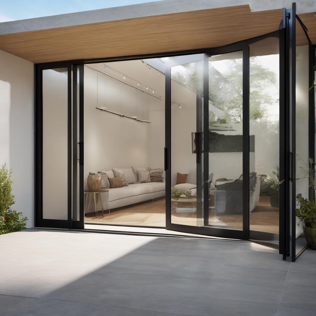 modern sliding patio doors