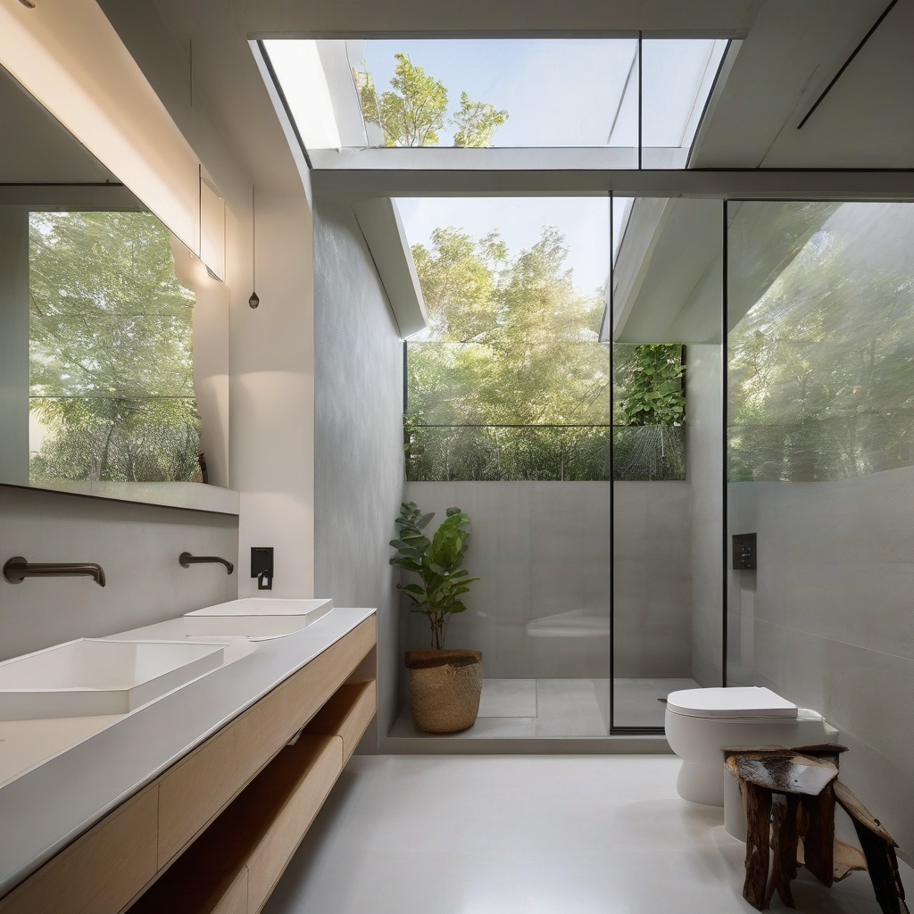 Natural light solutions for bathrooms