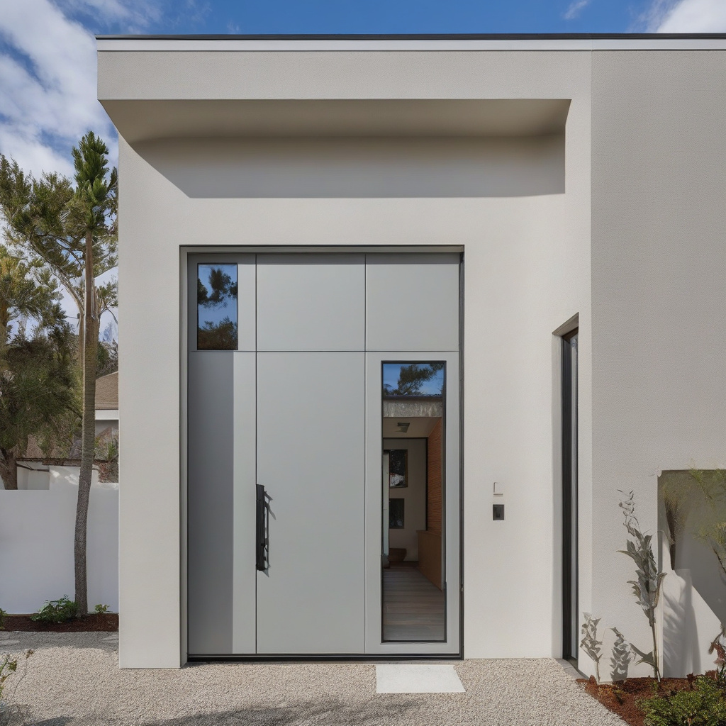 completed modern home renovation